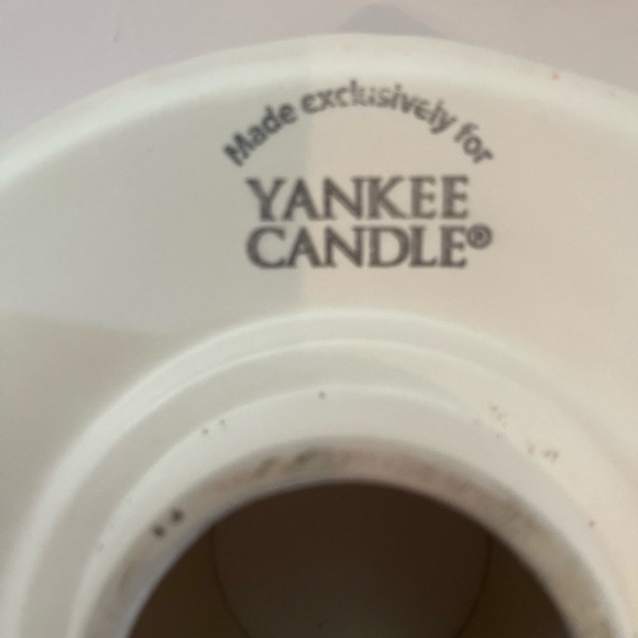 Yankee Candle Ceramic Christmas Shade Snowman Family Winter Scene Jar Topper - Picture 8 of 10